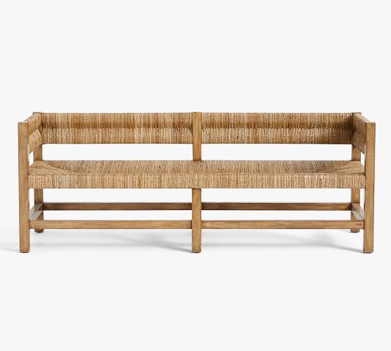 Malibu Woven Bench | Bedroom Bench | Pottery Barn