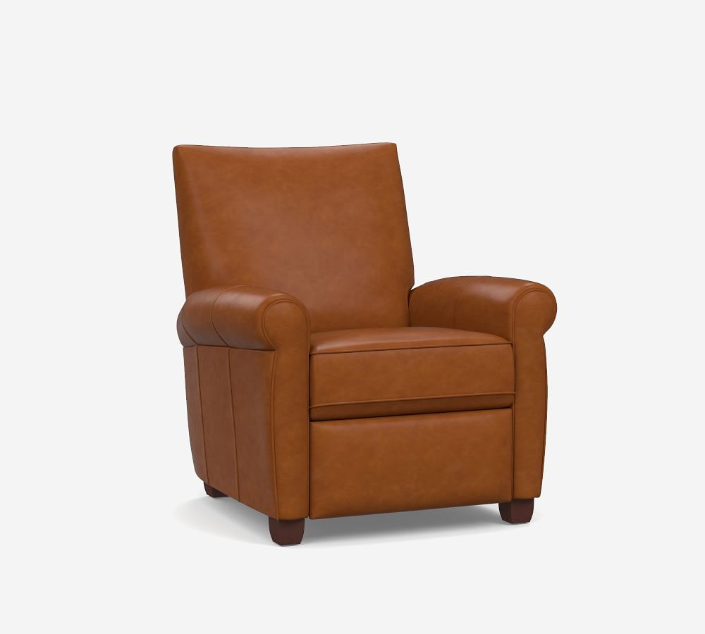 Grayson Leather Recliner Pottery Barn