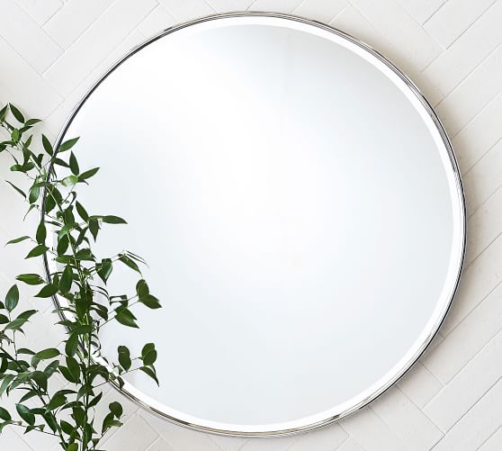 Vintage Round Mirror Pottery Barn, Round Mirrors For Tables