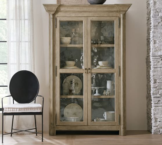Custer 54 X 80 Storage Cabinet, Pottery Barn Cabinet