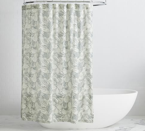 Under the Sea Organic Shower Curtain | Pottery Barn