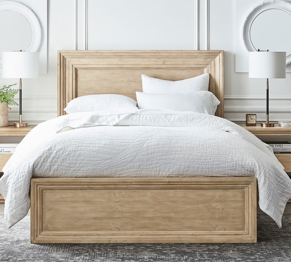 Leon Platform Bed Pottery Barn