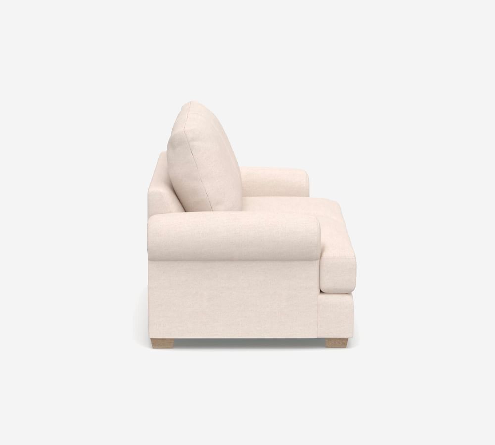 Canyon Roll Arm Upholstered Sofa | Pottery Barn