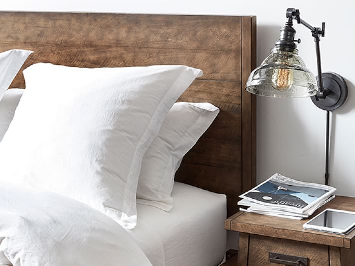 Mateo Platform Bed Pottery Barn