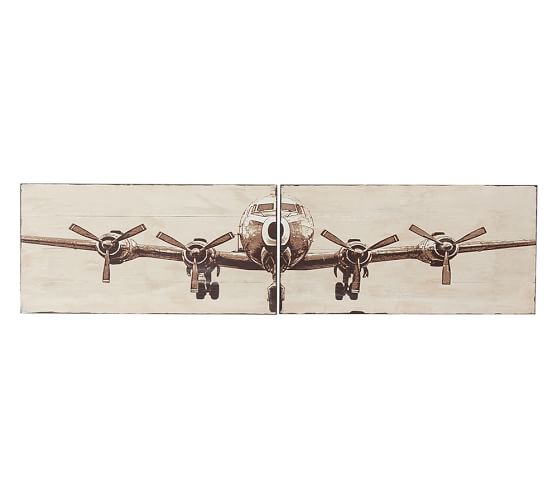 Small Planked Airplane Panels Wall Decor Pottery Barn - Airplane Wall Art Panels Small Planked Airplane Panels Wall Decor Pottery Barn - Airplane Wall Art Panels