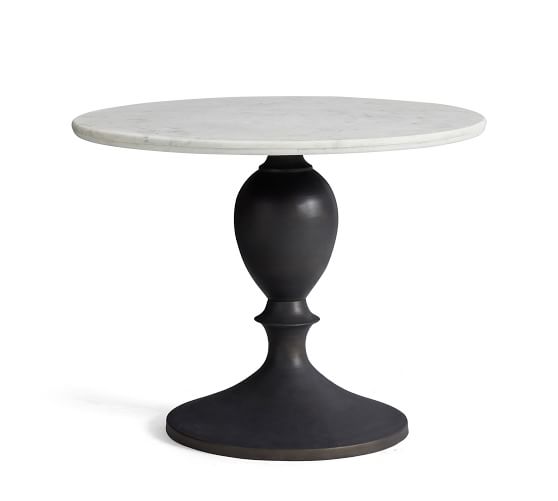 Chapman Round Marble Pedestal Dining, Pottery Barn Round Table