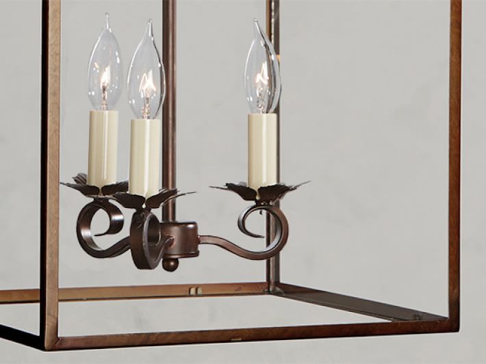 Bolton Metal Lantern Pendant Pottery Barn