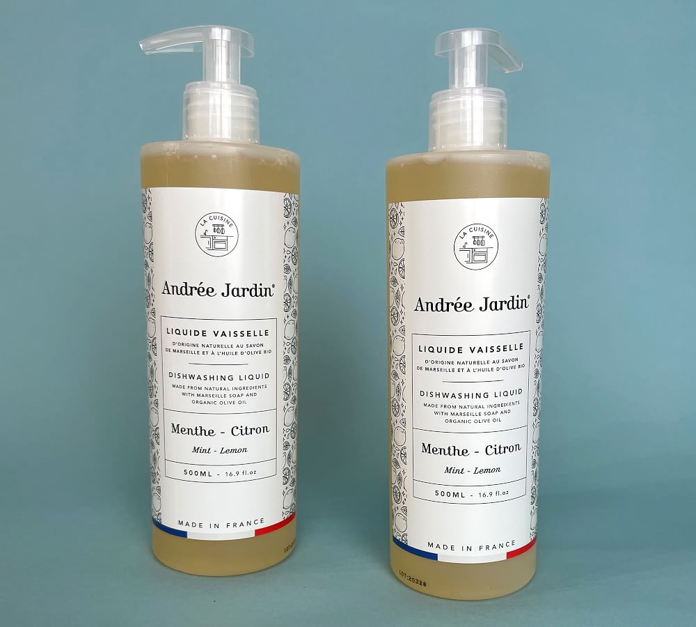 Andrée Jardin Natural French Liquid Dish Soap Set of 2 Pottery Barn