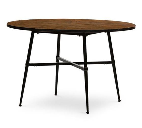 Juno Reclaimed Wood Round Dining Table Pottery Barn Juno Reclaimed Wood Round Dining Table, Reclaimed Round Dining Table
