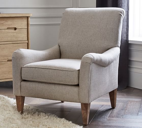 pottery barn accent chairs