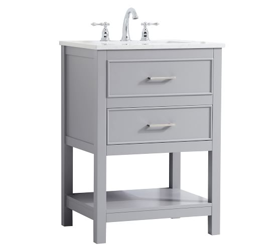 Clemens 24 30 Single Sink Vanity Pottery Barn