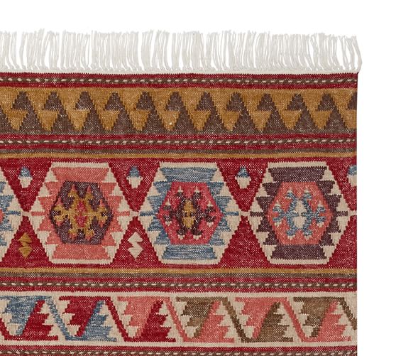 Ahkilah Kilim Indoor Outdoor Rug Swatch Pottery Barn