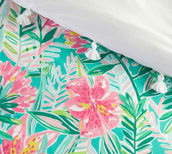 Lilly Pulitzer Jungle Percale, Lilly Pulitzer Duvet Cover King