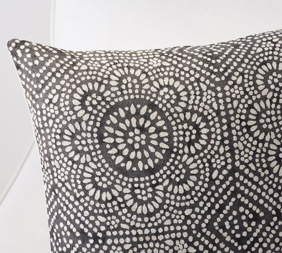 charcoal pillow covers