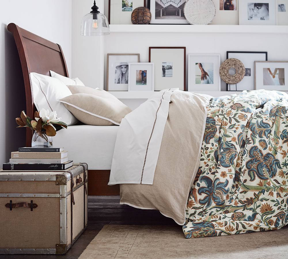 Keira Palampore Print Duvet Cover, Pottery Barn Duvet Cover Discontinued