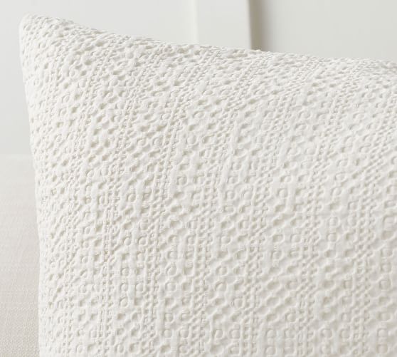 pottery barn gray pillows