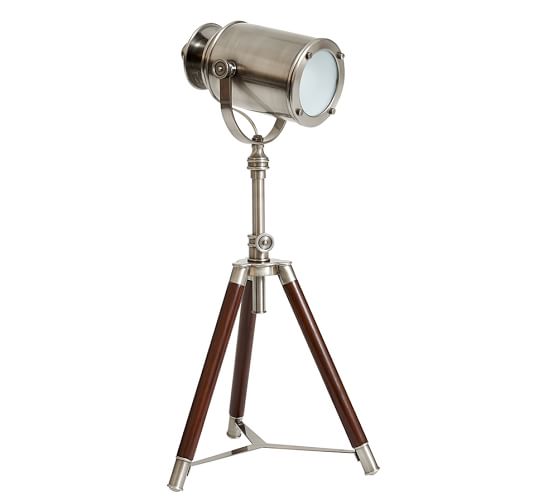 telescope lamp pottery barn