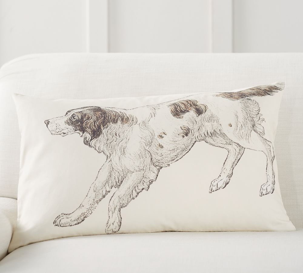 dog lumbar pillow