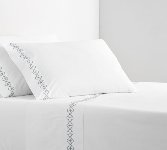 pottery barn sheet sets