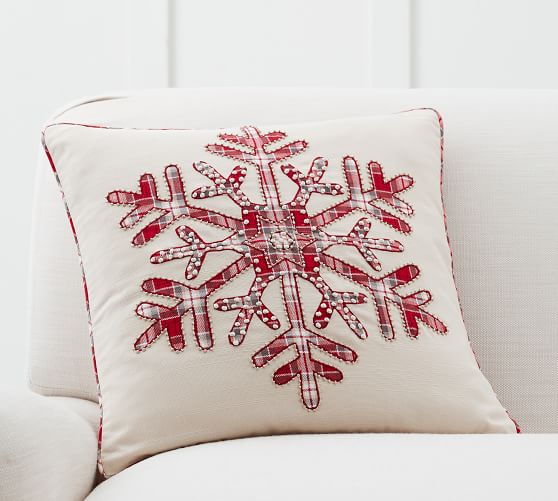 snowflake pillows
