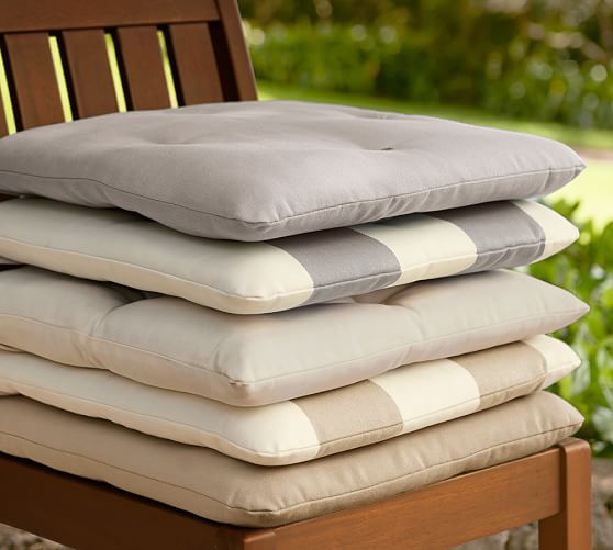 Universal Outdoor Dining Chair Cushions, Outdoor Dining Table Chair Cushions