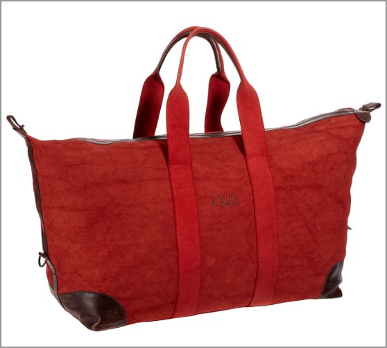 large canvas weekender bag
