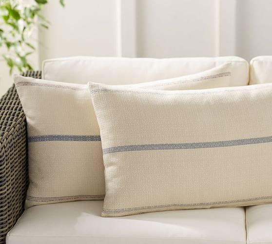 grain sack cushions