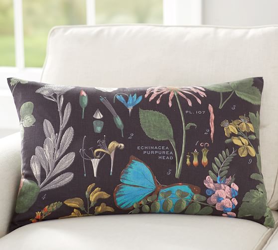 botanical pillow covers