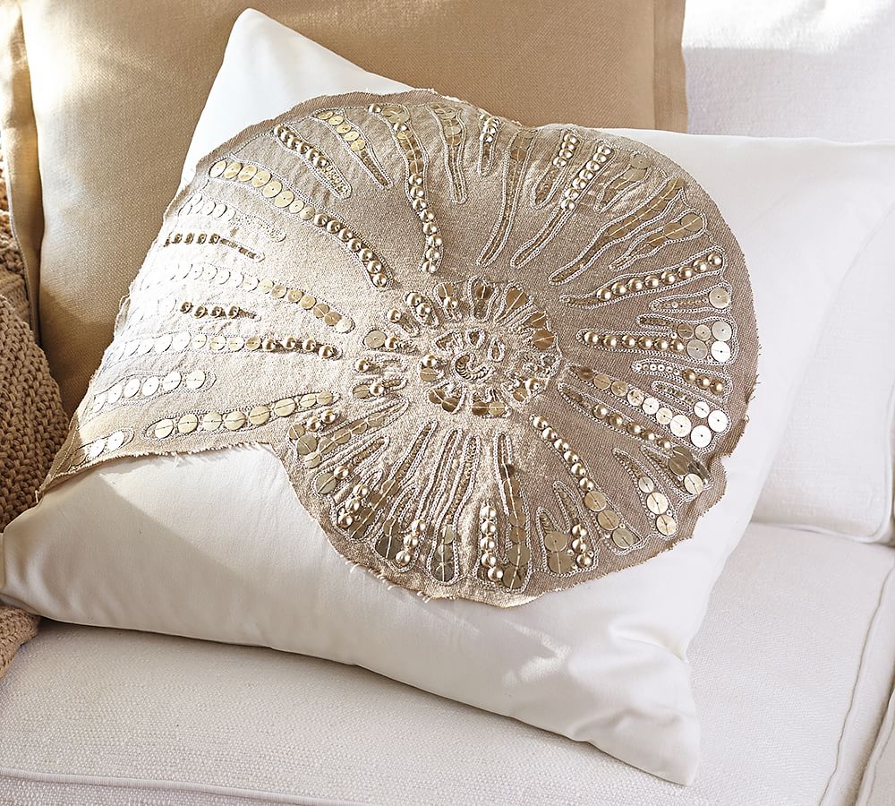 beachy pillow covers