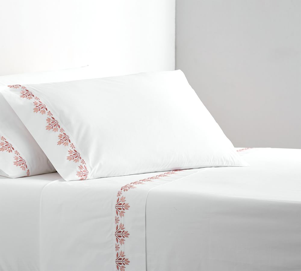 pottery barn percale sheets