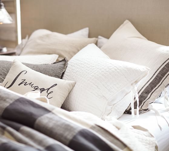 sequin personalised pillow