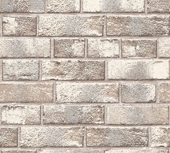 Brick Removable Wallpaper Pottery Barn - Removable Wallpaper Brick Wall