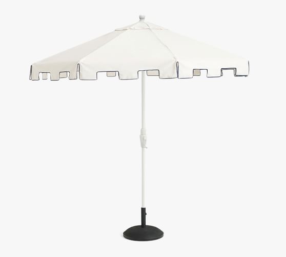 White outdoor umbrella Clearance