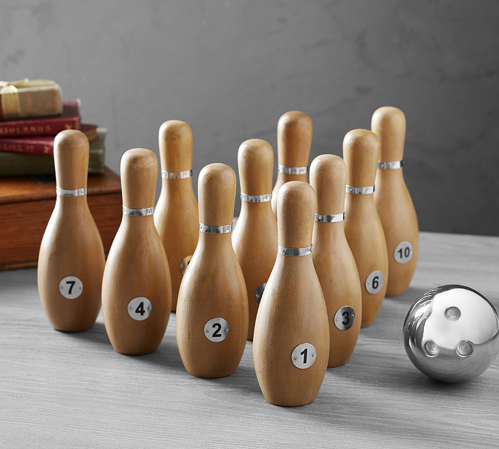 Tabletop Bowling Set Pottery Barn