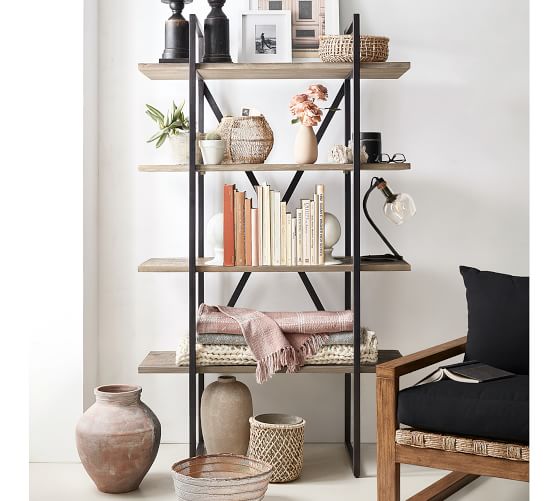 Etagere Bookcase Pottery Barn, 71 Accent Shelves Bookcase