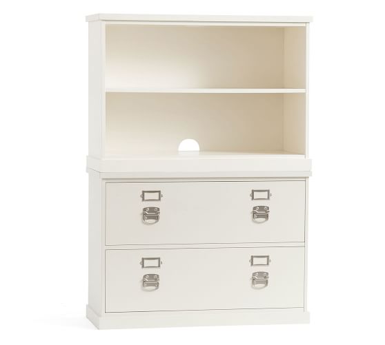 Bedford 41 X 58 5 Lateral File, Pottery Barn Bedford 2 Shelf Bookcase