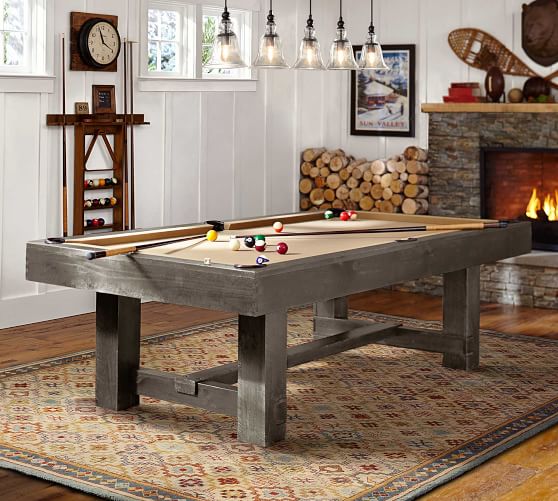 Benchwright Pool Table Pottery Barn Benchwright Pool Table Pottery Barn, Beer Brand Pool Table Lights