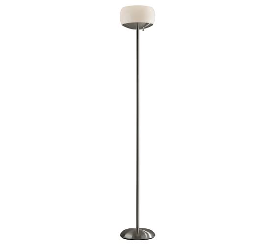 Roa Metal Torchiere Floor Lamp, Best Torch Floor Lamps