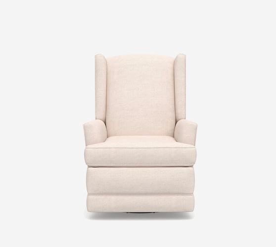 pottery barn wingback glider