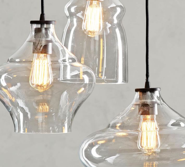 McCarthy 3-Light Glass Pendant | Pottery Barn