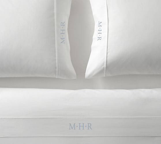 pottery barn essential sheets