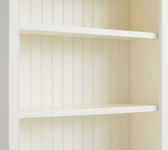 Aubrey 36 X 84 Tall Bookcase, 48 Inch High White Bookcase