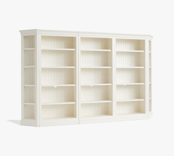Wall Bookcase Pottery Barn, 84 Inch Bookcase Wall