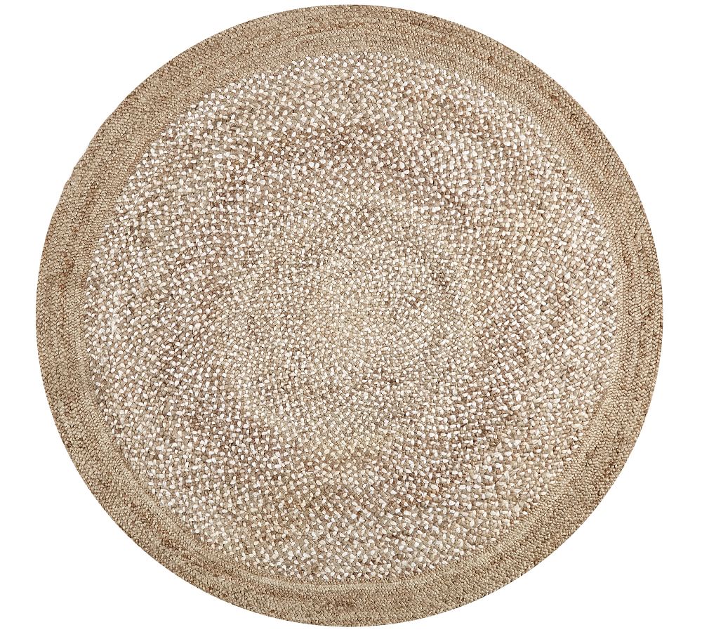 Border Round Braided Jute Rug Pottery Barn