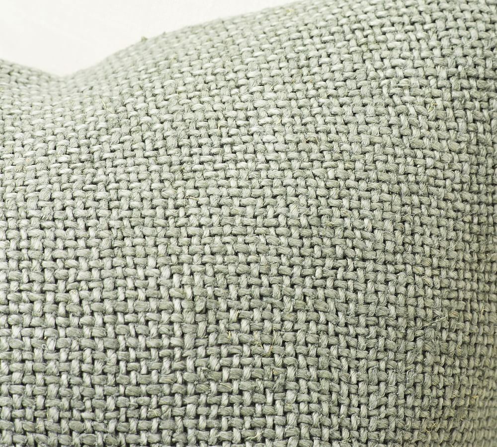 Faye Linen Textured Pillow Covers Pottery Barn