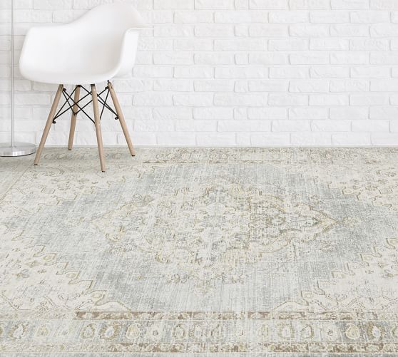 Reef Easy Care Synthetic Rug Pottery Barn, Rugs Pottery Barn