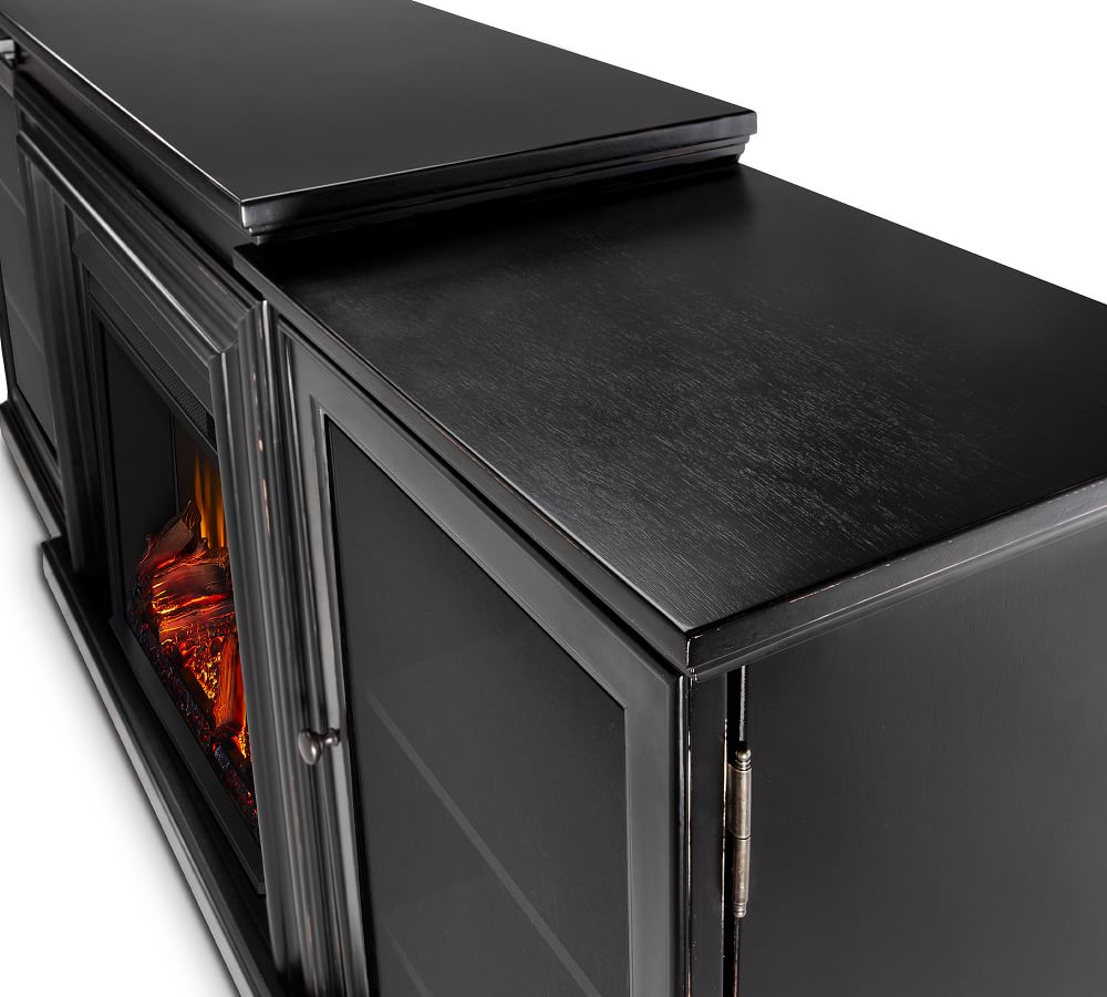 Real Flame® 72" Frederick Electric Fireplace Media Pottery Barn