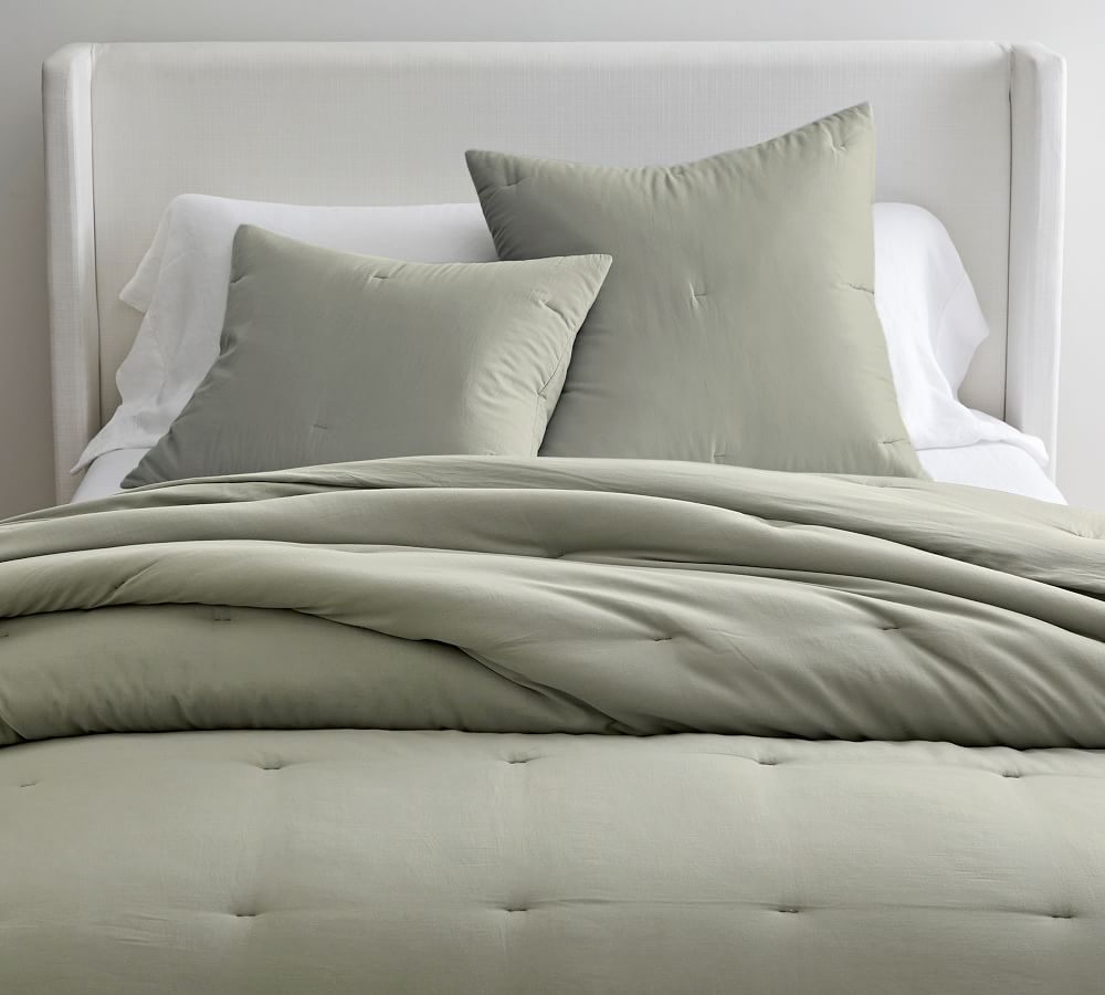 Dream Brushed Cotton Comforter Pottery Barn
