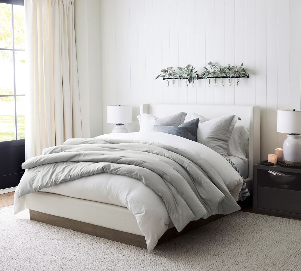 Dream Brushed Cotton Comforter | Pottery Barn