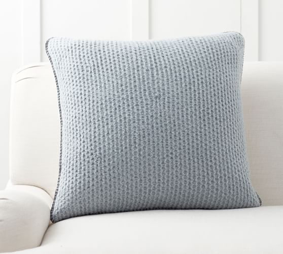 pottery barn gray pillows